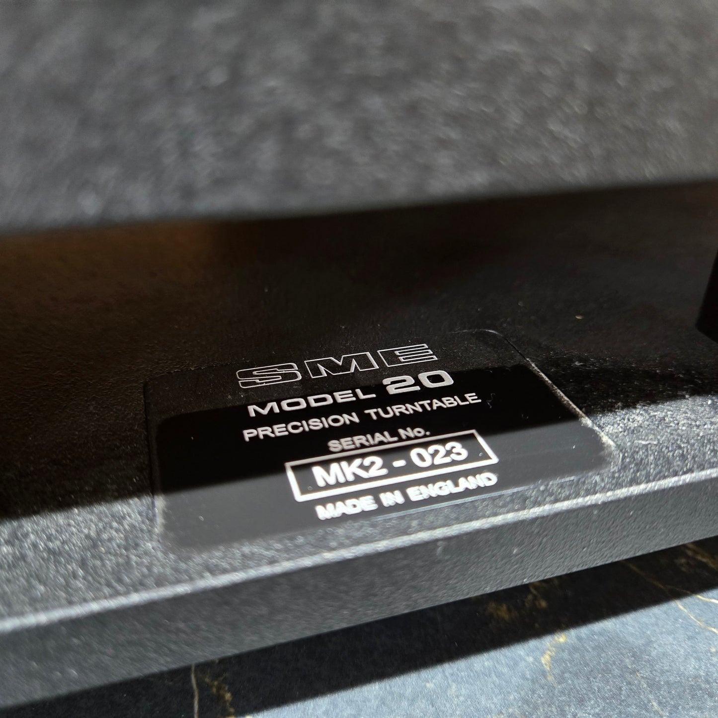 SME Model 20A MK2 Ex-Demonstration Turntable