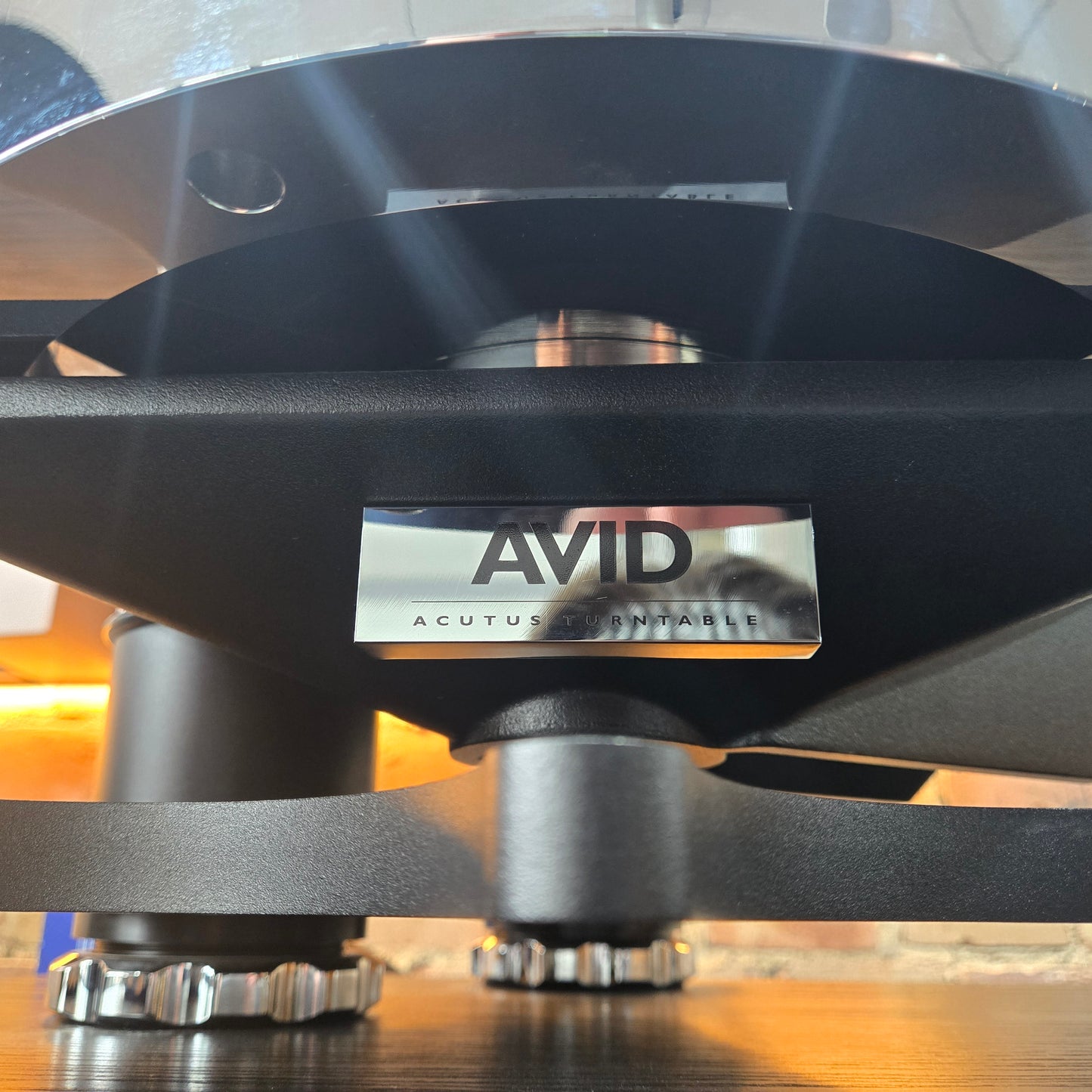 AVIDHIFI Acutus Classic Chrome in Arm & Cart Ex-Demonstration