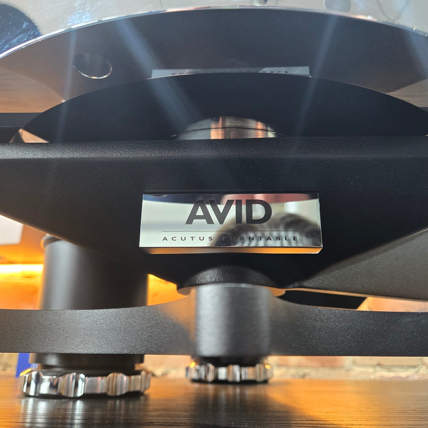AVIDHIFI Acutus Classic Chrome in Arm & Cart Ex-Demonstration