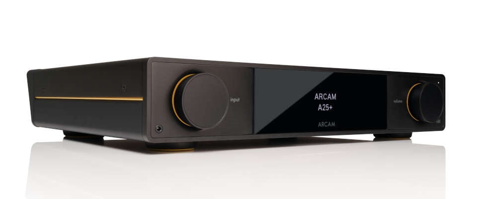 angled front view Ex-Demonstration Arcam Radia A25+