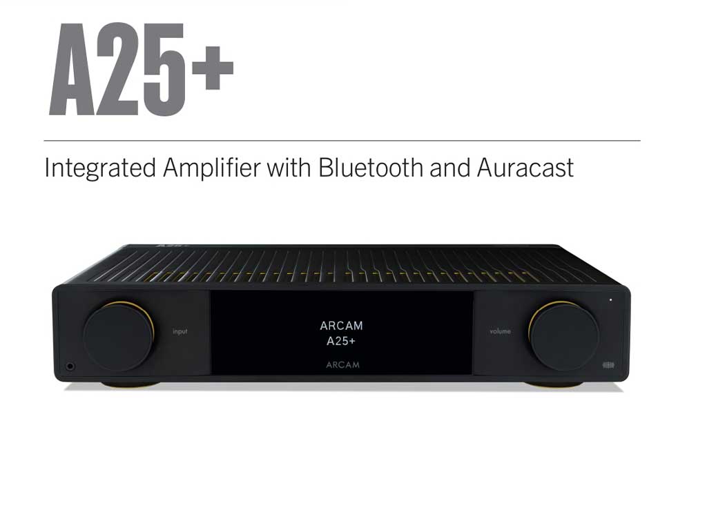 Arcam A25+ Integrated Amplifier | 100W Class G | Martins Hi-Fi