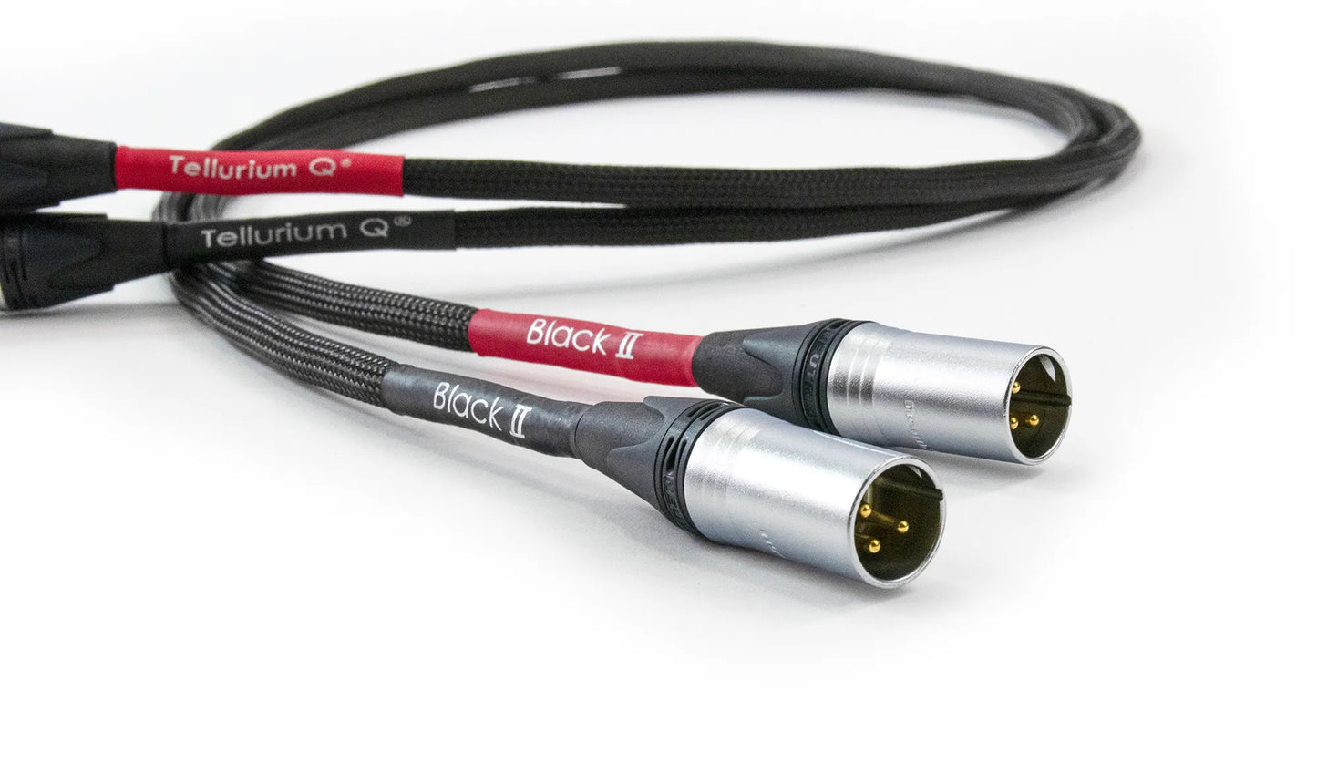 Tellurium Q Black II XLR Interconnects