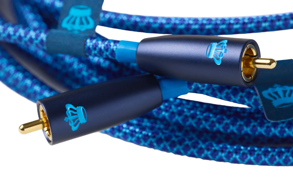 close up REL Commodore LFE Subwoofer Cable