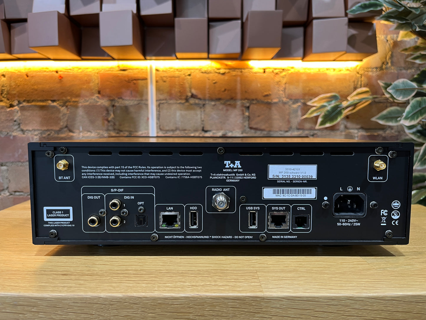 Clearance Sale T+A MP 200 Ex-Demonstration