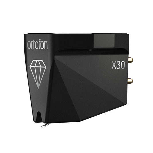 Ortofon MC X30 Moving Coil Phono Cartridge with nude fine line diamond stylus for premium vinyl playback