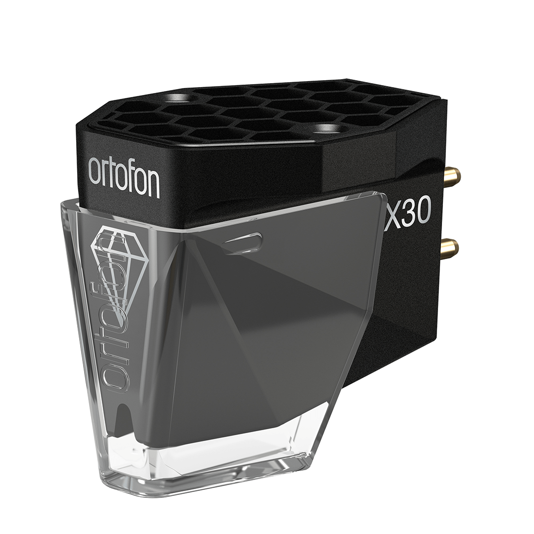 Ortofon MC X30 Moving Coil Phono Cartridge with nude fine line diamond stylus for premium vinyl playback