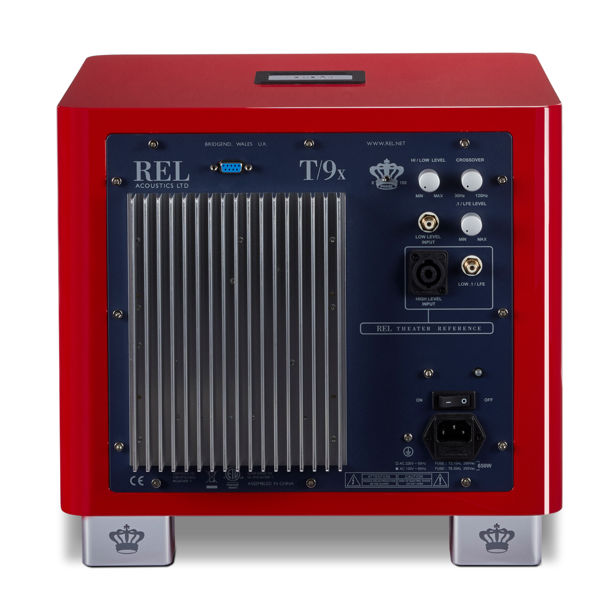 REL T/9x SE Italian Red Subwoofer