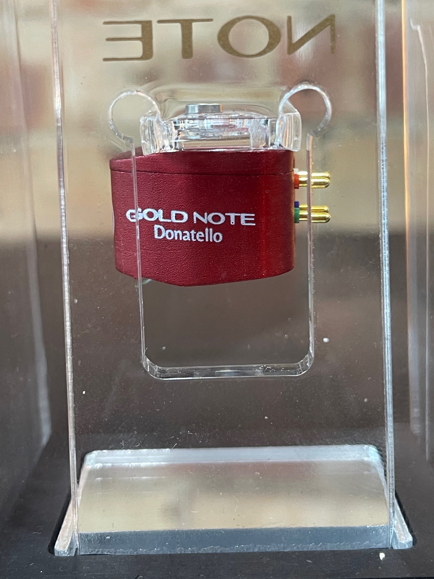 CLEARANCE SALE: Gold Note Donatello Red MC Turntable Cartridge | Ex-Demonstration
