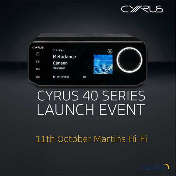 Cyrus Audio Cyrus 40 Series – Martins Hi-Fi