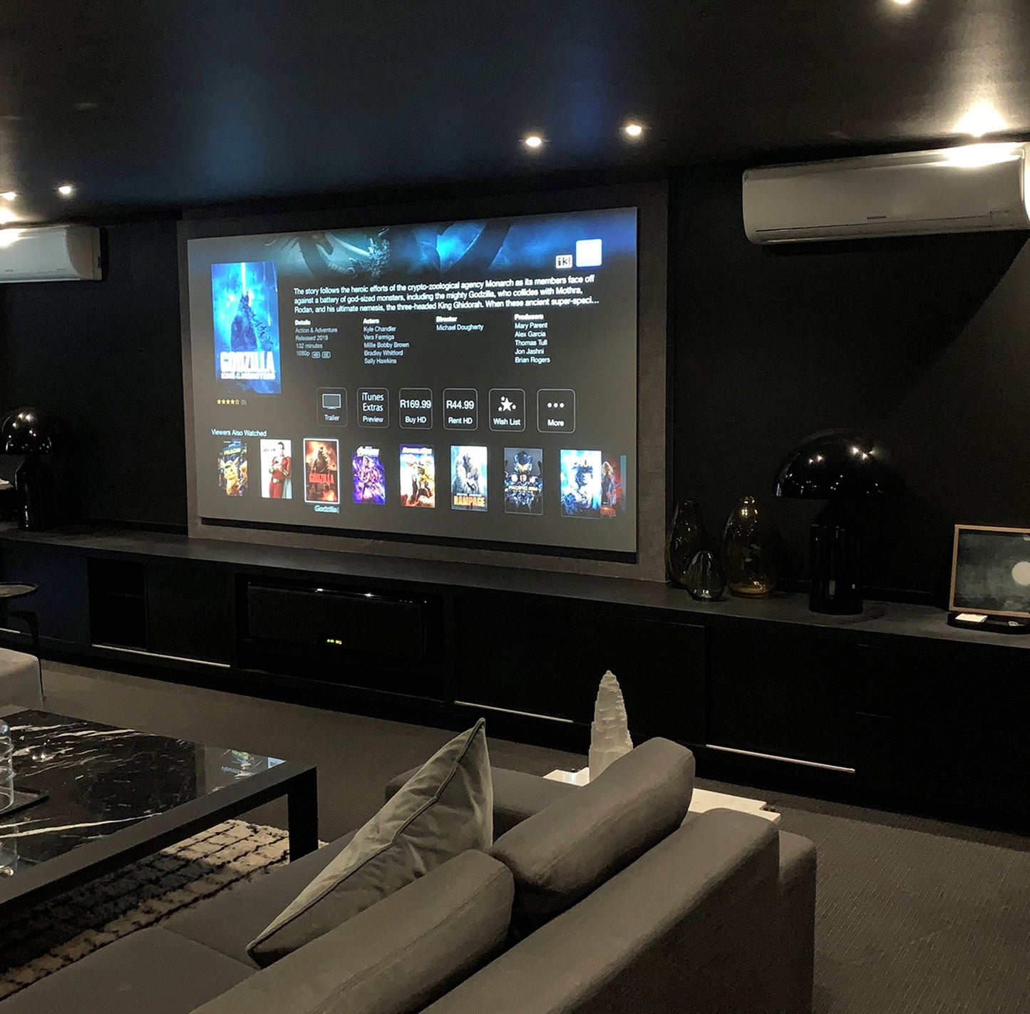 home cinema system Meridian DSP7200SE HC & VC centre channel