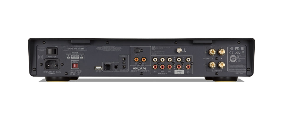 Arcam A5+ rear