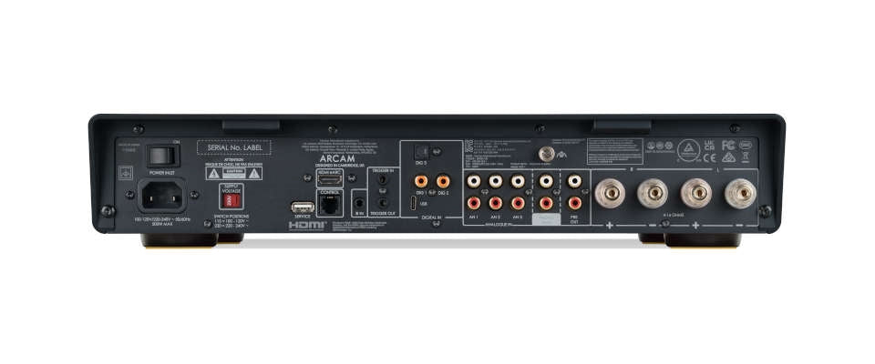rear Ex-Demonstration Arcam Radia A25+