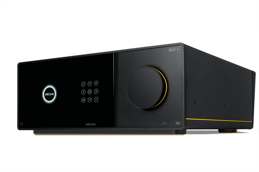 front angle view ARCAM Radia AVA25 AV Amplifier 