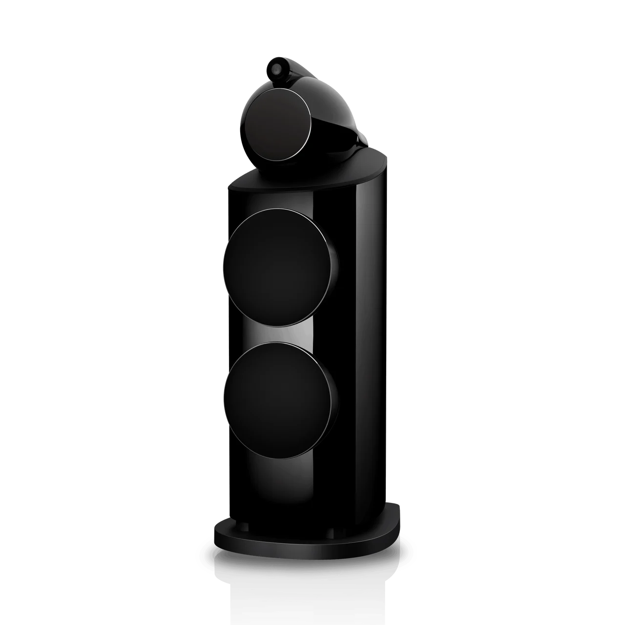 Stealth Black Bowers & Wilkins 801 D5 with Grills