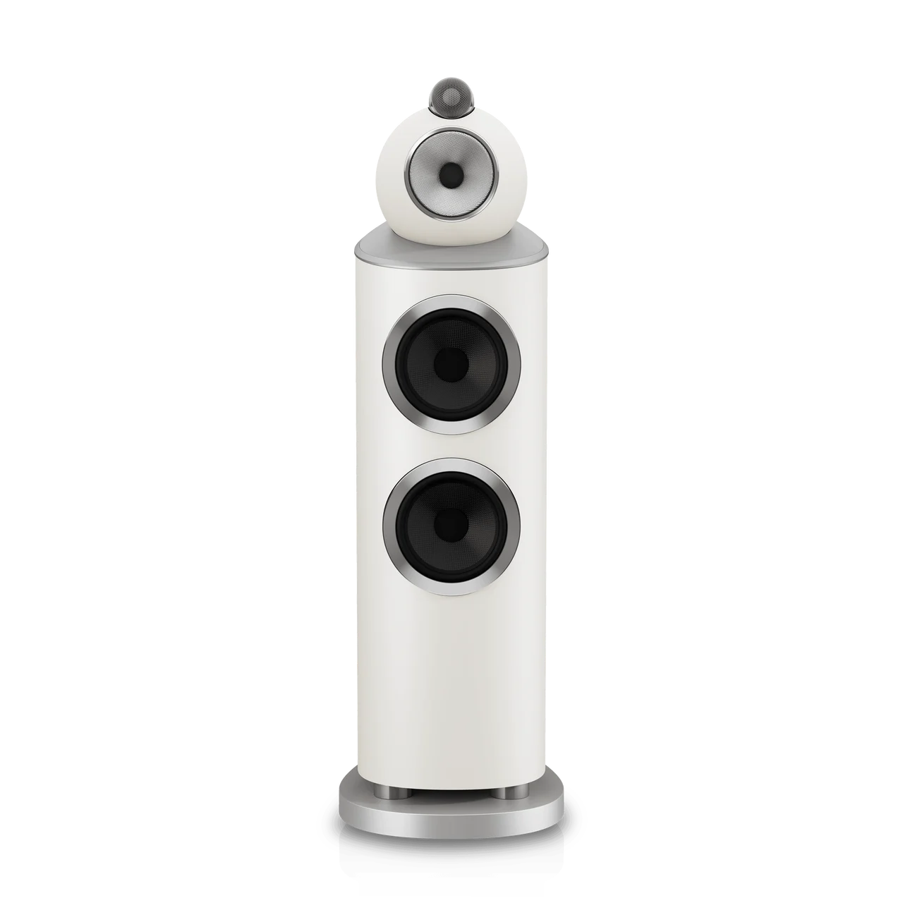 White Bowers & Wilkins 803 D5 front view
