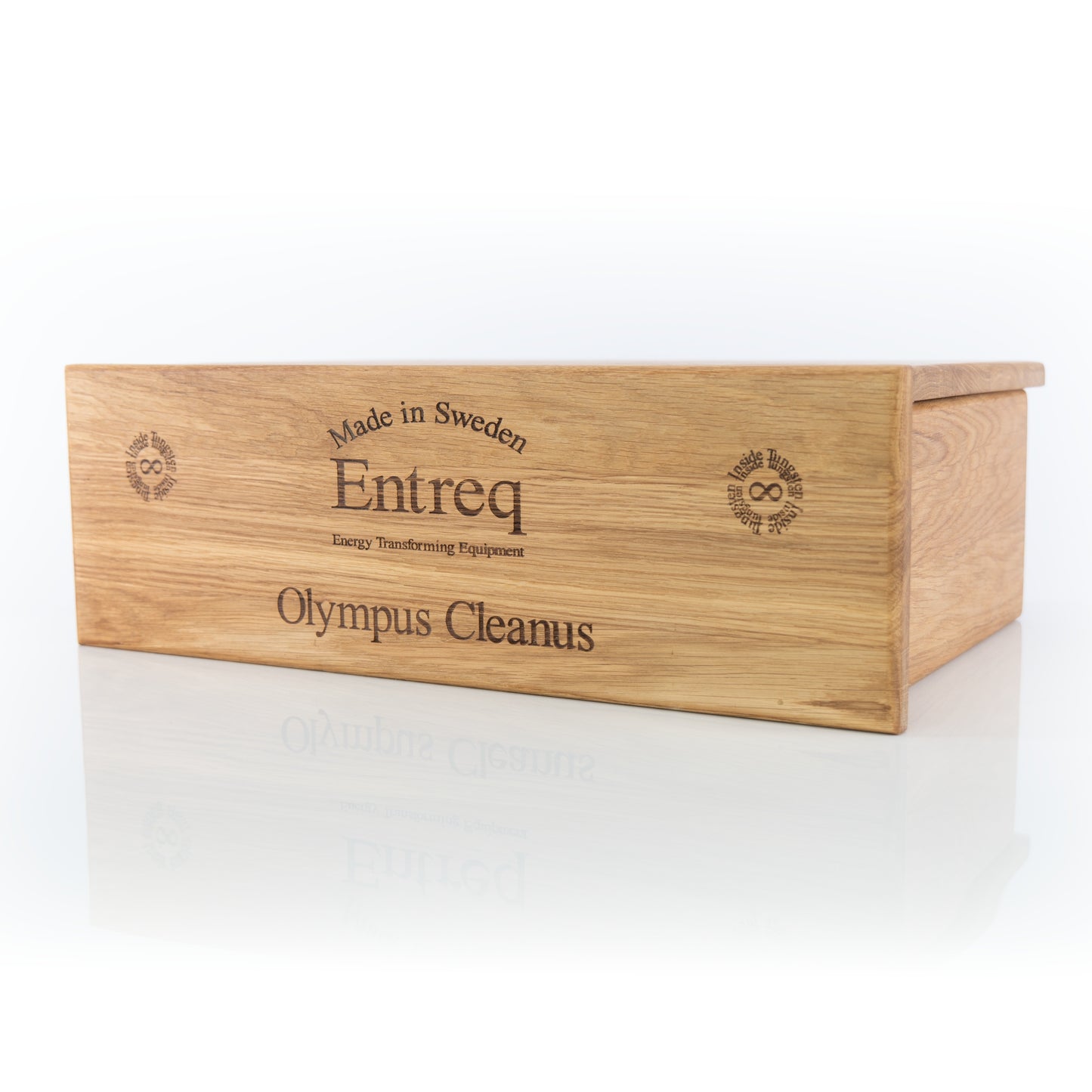 Entreq Olympus Cleanus passive mains filter in silver finish