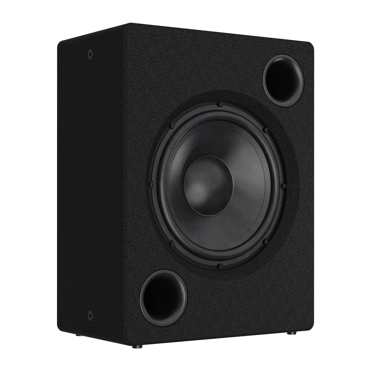 Fyne Audio F7-12TM Sub Theatre Monitor angled side view