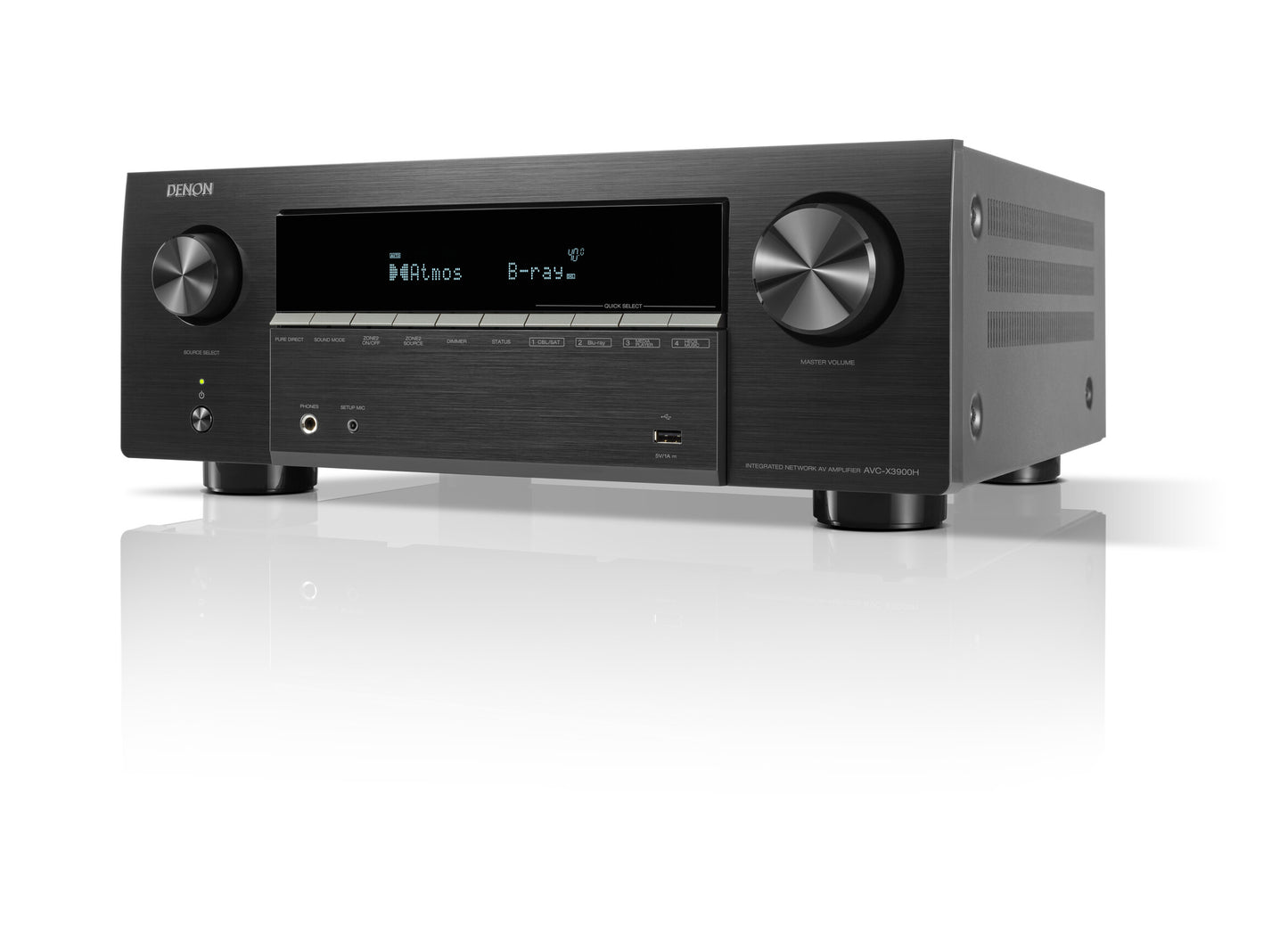 Denon AVC-X3900H side view left