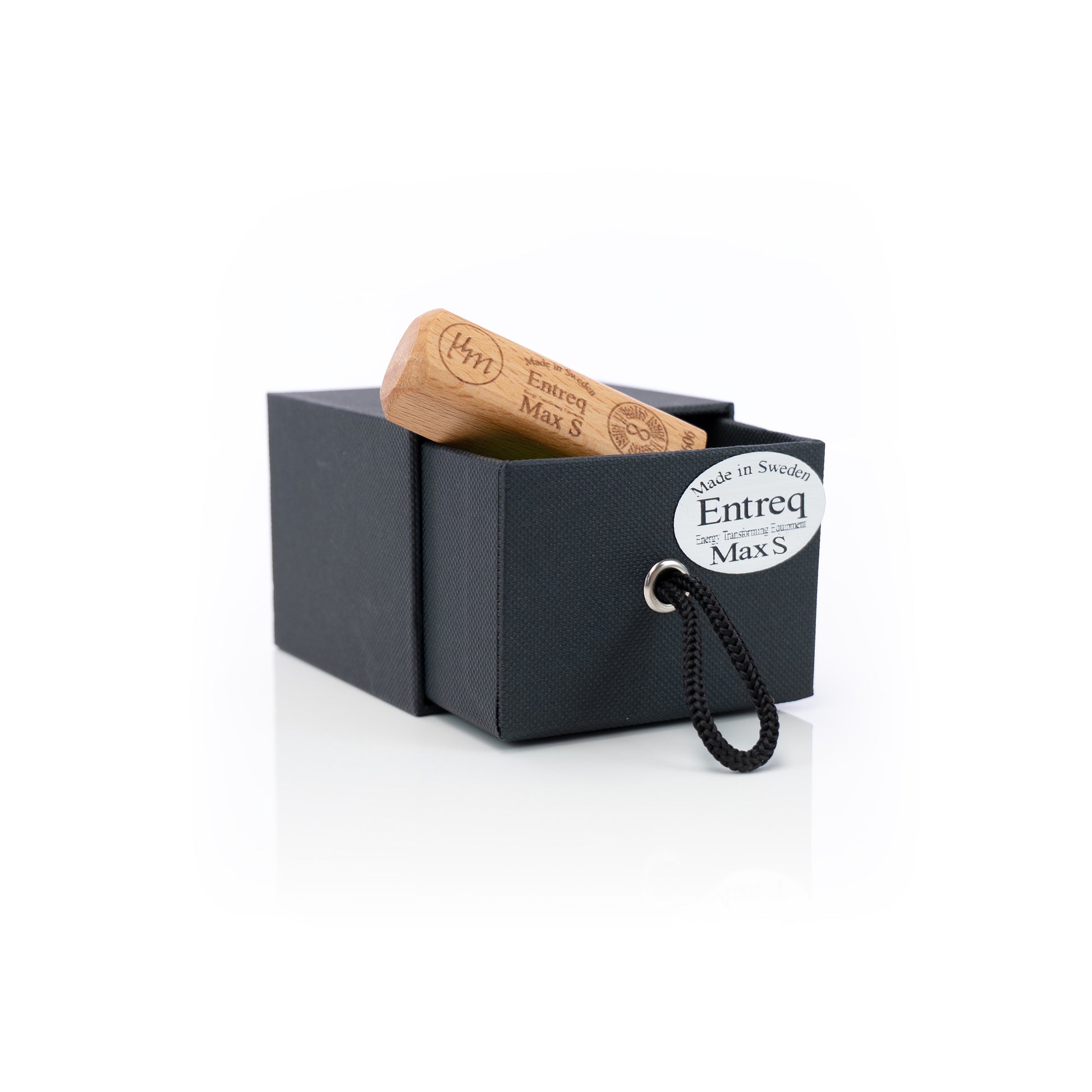 Entreq Max S ground post in wooden body, shown upright
