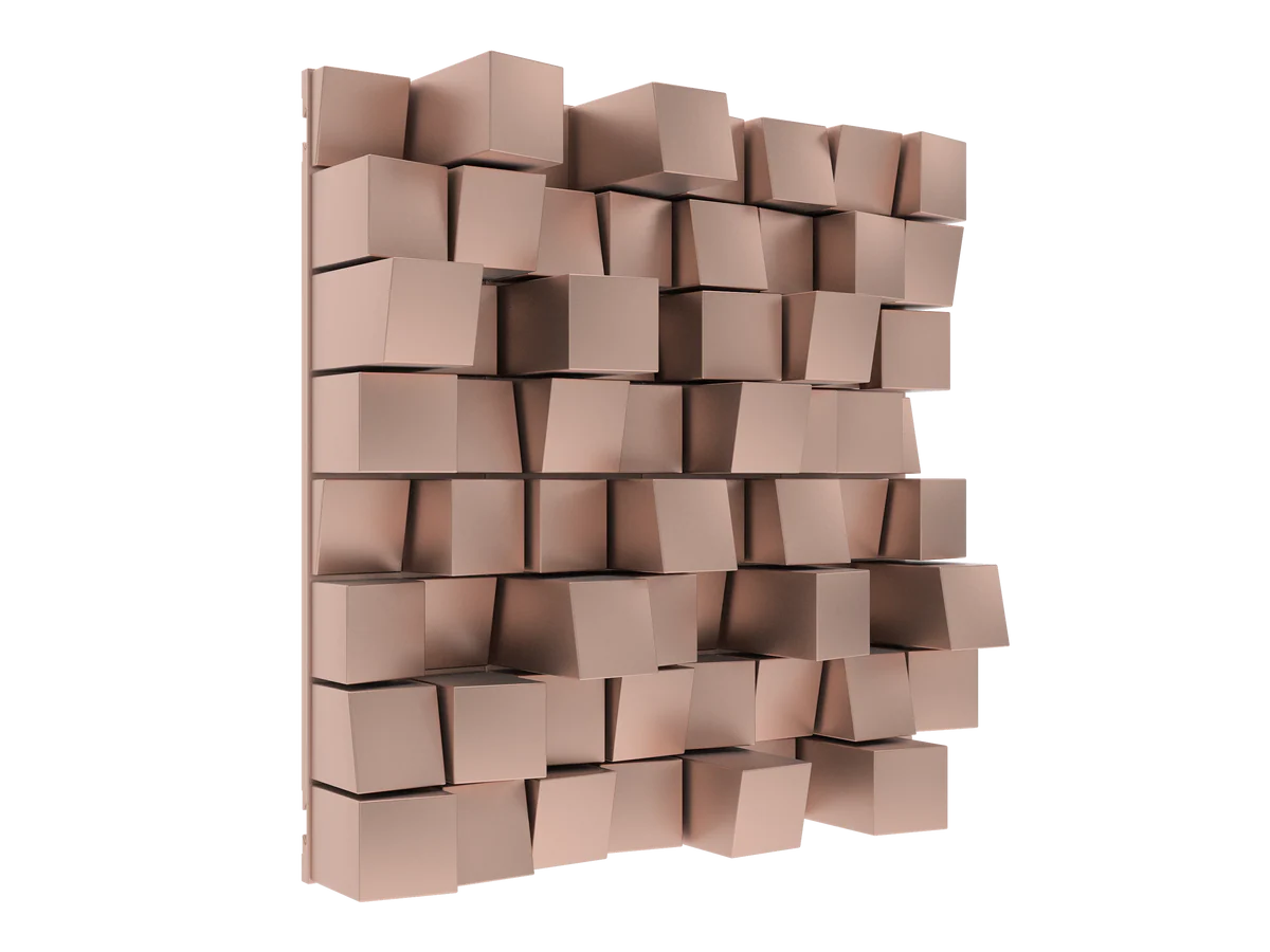 Multifuser Wood MKII Acoustic Diffuser - Professional Two-Dimensional Sound Scattering Panel