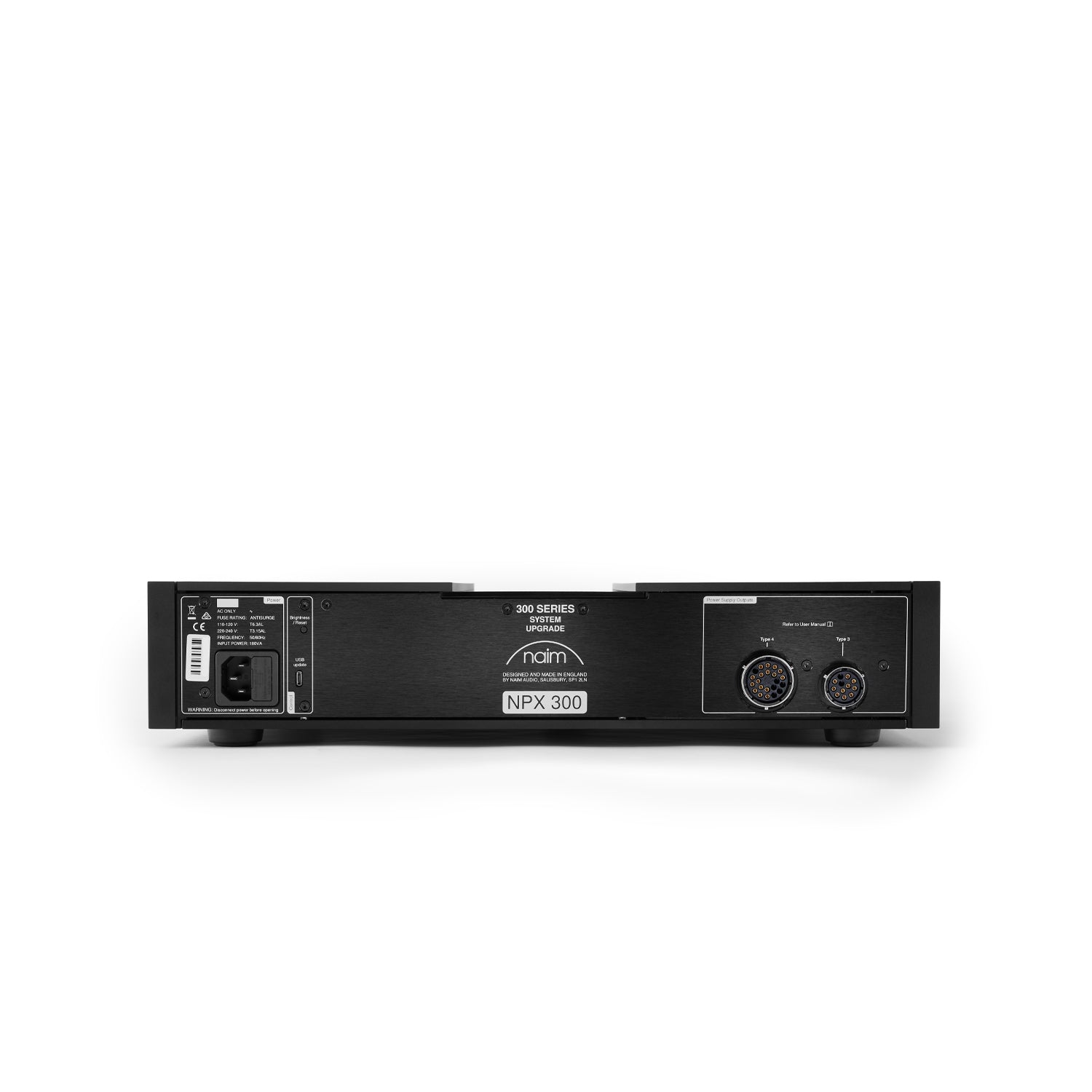 Naim Audio NPX300 rear view