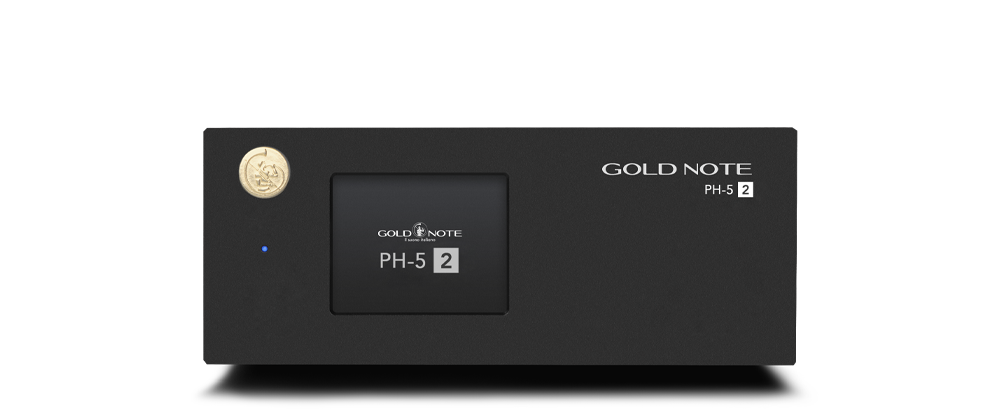 Gold Note PH-5.2 Phono Stage front view