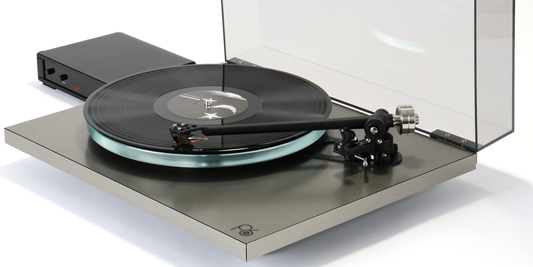 looking down over the deck Rega Planar 6 RS Edition