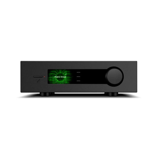 QUAD Platina Stream network player front view black finish at Martins Hi-Fi