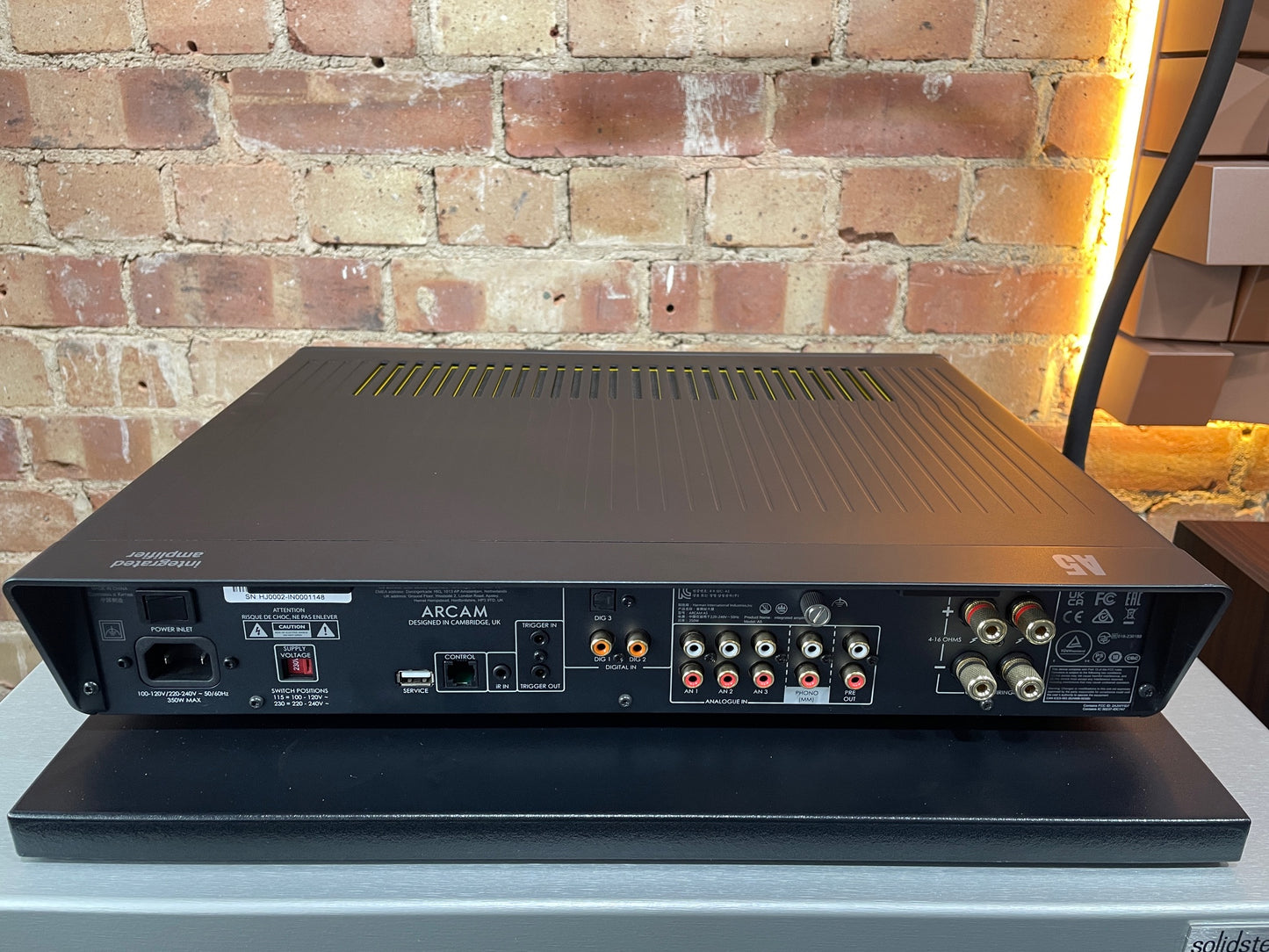 Arcam Radia A5 Rear View