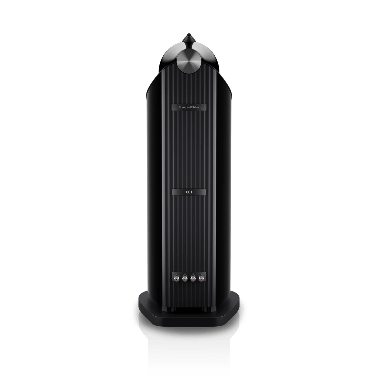 Rear View Bowers & Wilkins 801 D5 Stealth Black