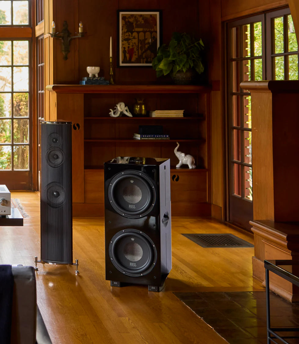 REL 212 with hifi system
