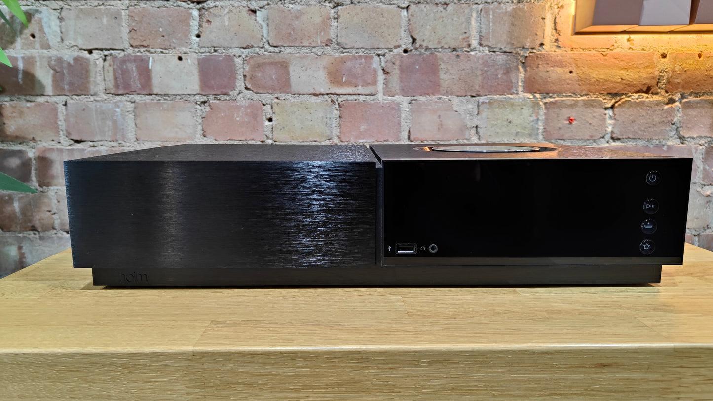 Close-up Naim Nova display and controls"