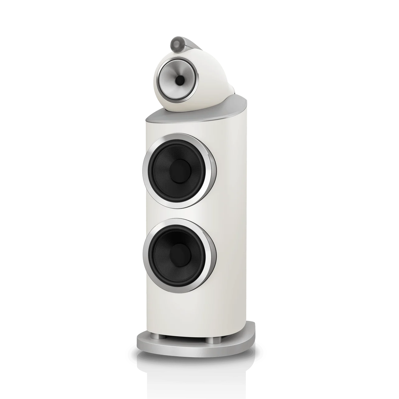Warm White front view Bowers & Wilkins 801 D5