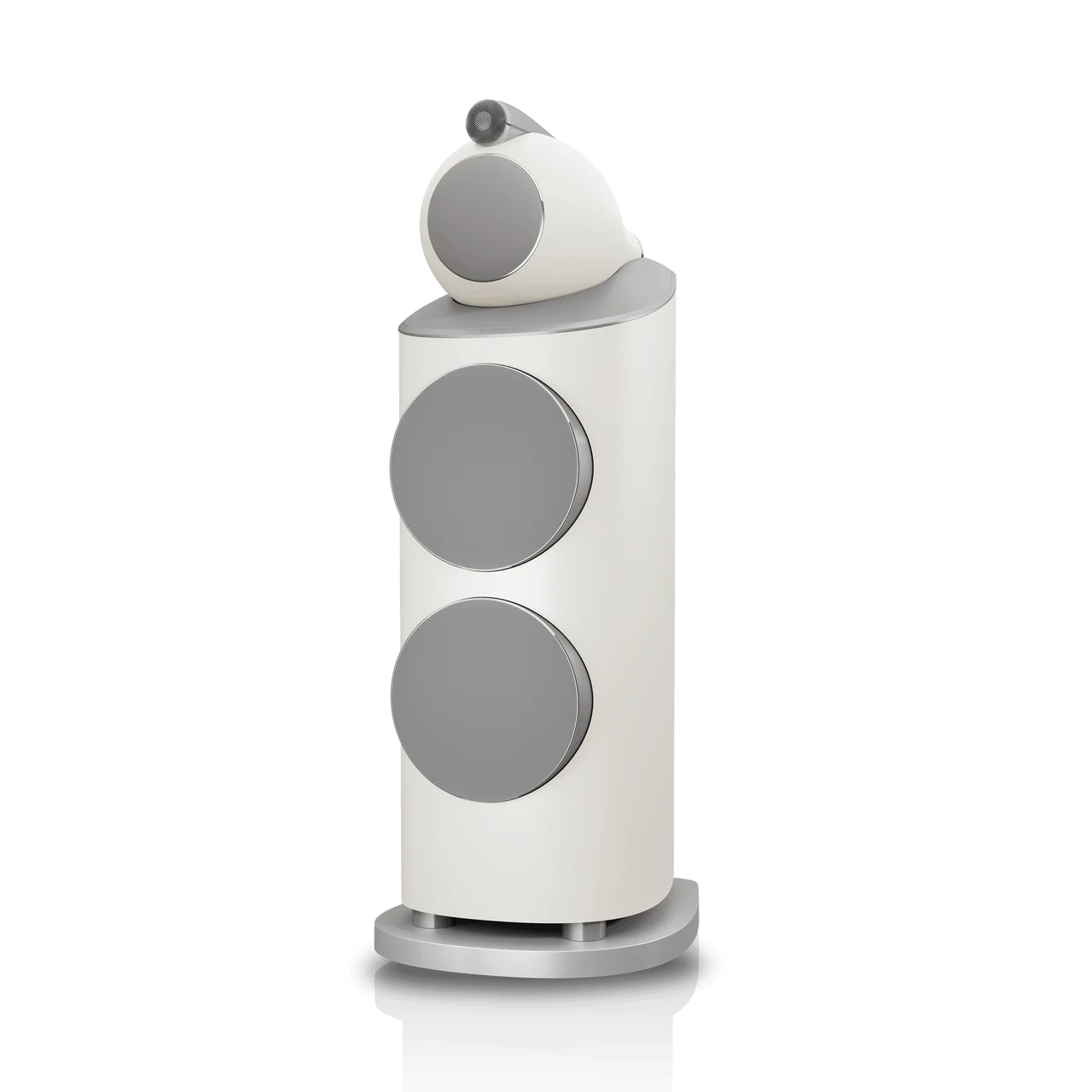 Warm White with Grills on Bowers & Wilkins 801 D5