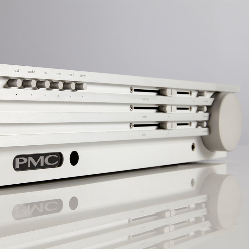 front angled close up PMC cor Integrated Amplifier