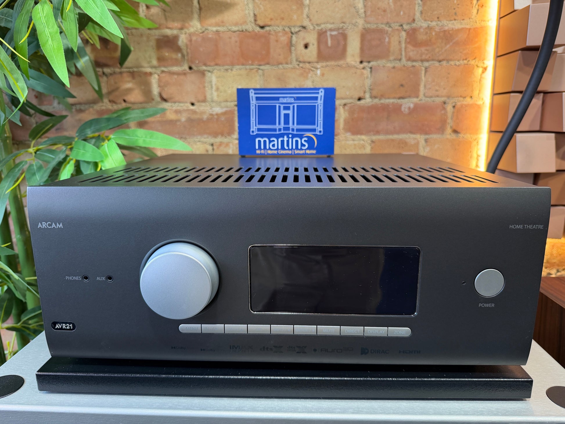 front view Arcam AVR21 Ex-Demonstration