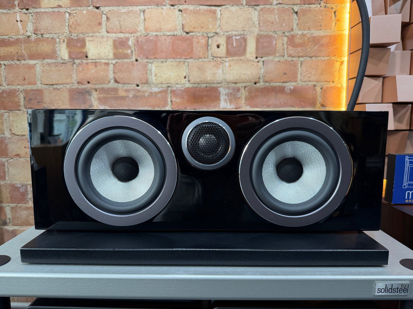 CLEARANCE SALE: Bowers & Wilkins HTM72 S3 Centre Channel Speaker – Black | Ex-Demonstration