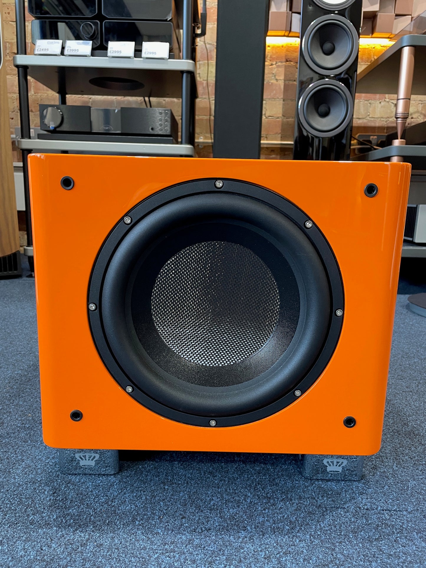 REL T9x SE Subwoofer - Clearance Sale (Orange)