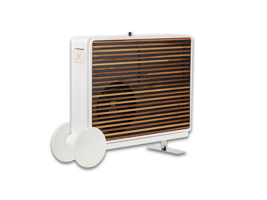white Rel Planar 1 with on cart with grille