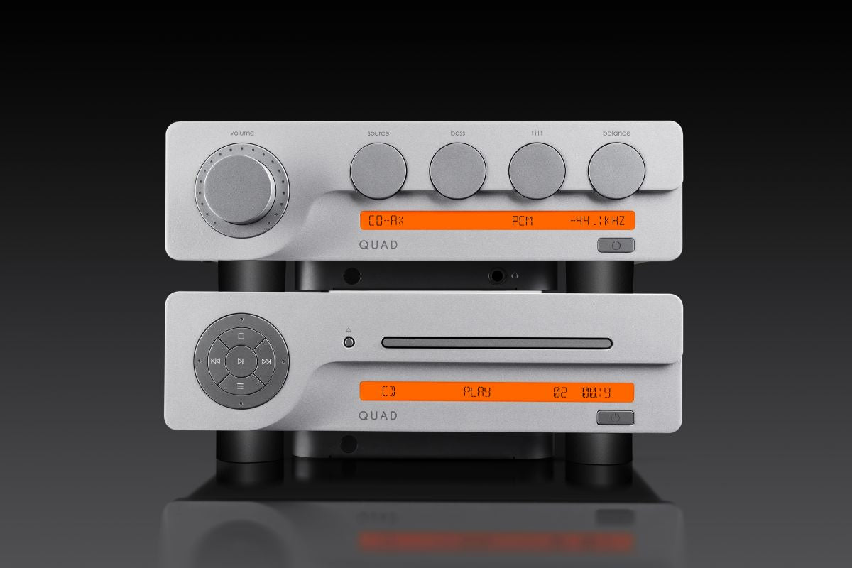 front view of quad 3 amp and Quad 3CDT