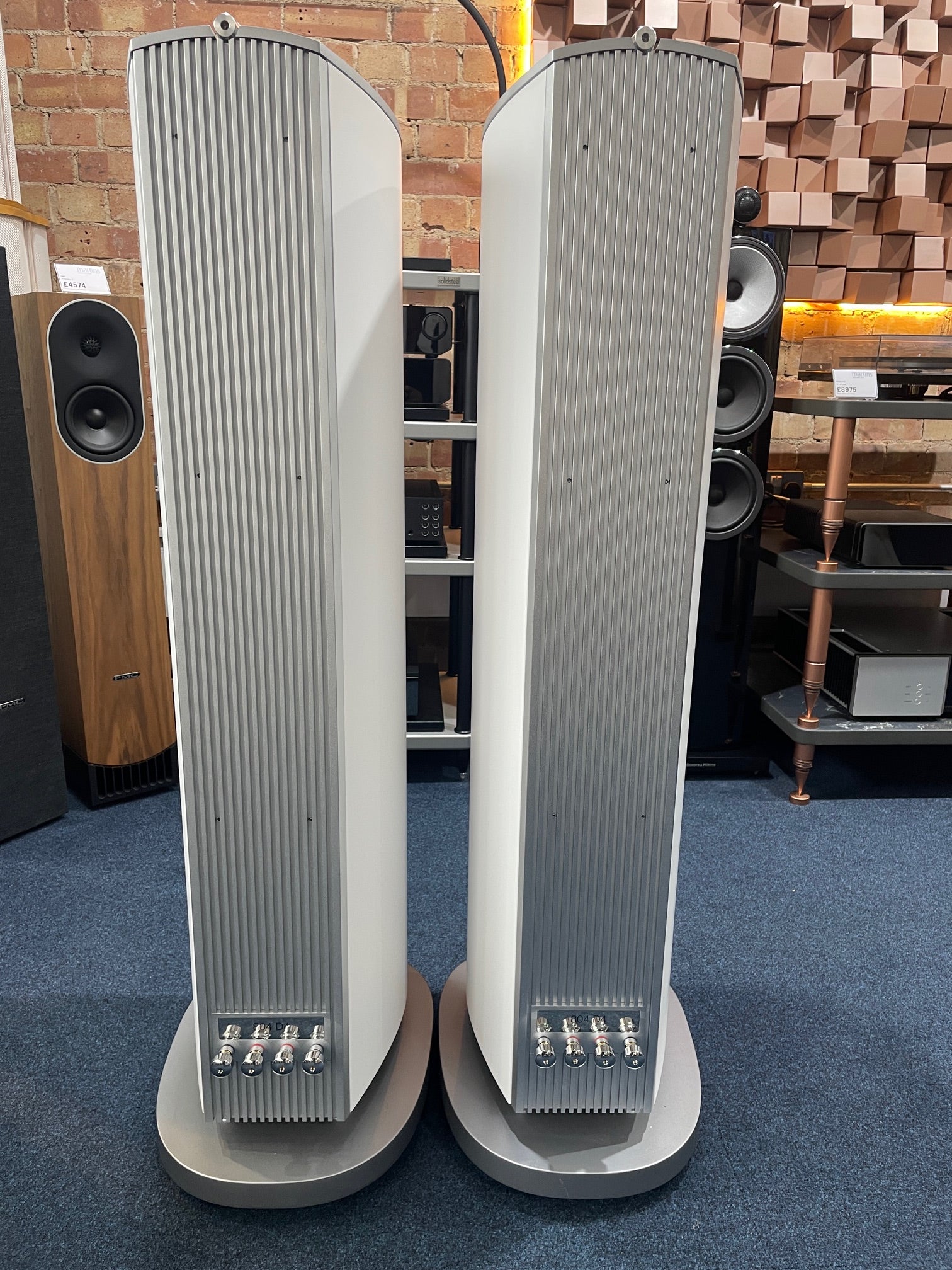 Rear view of the Bowers & Wilkins 804 D4