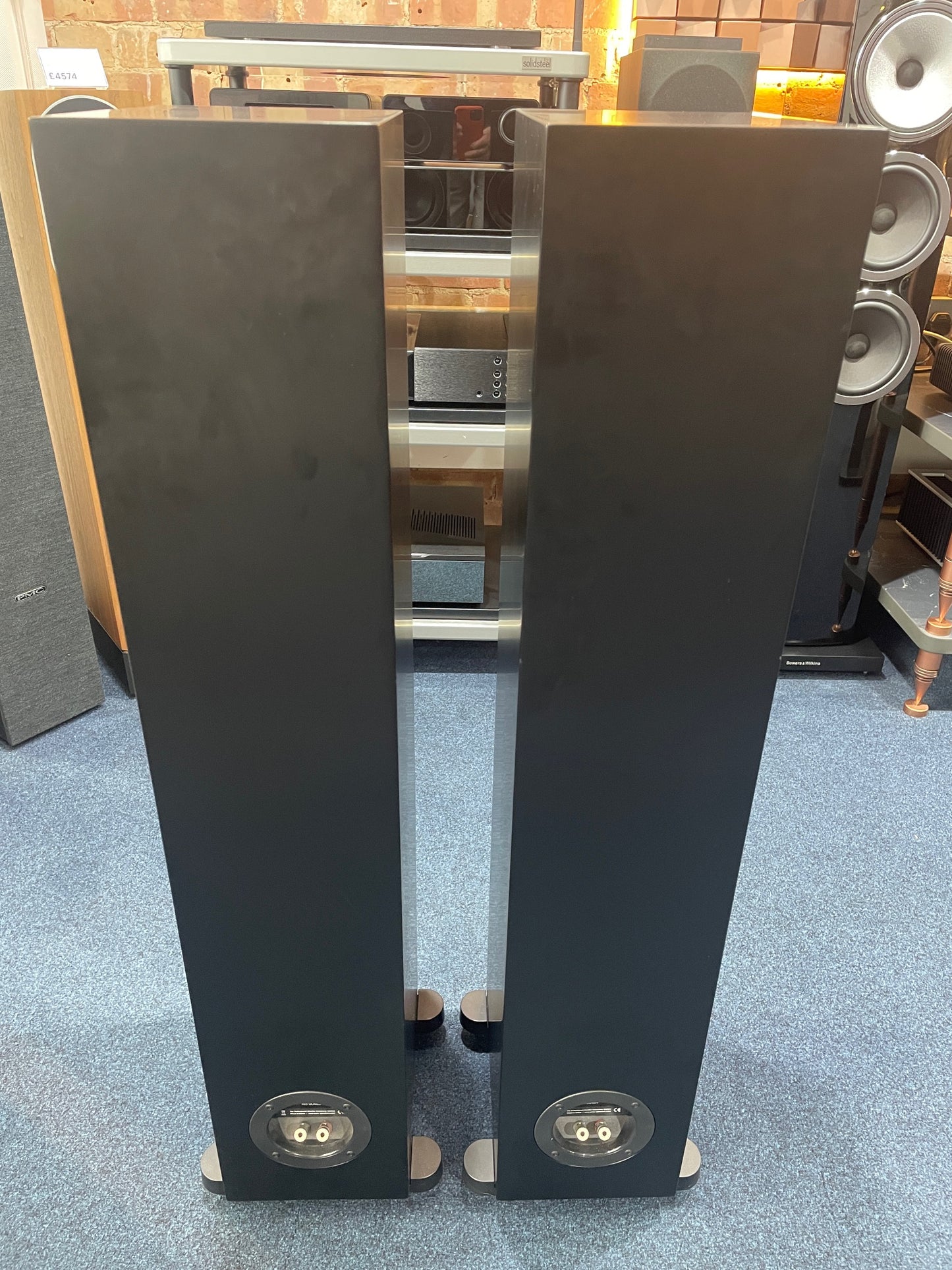 rear view PMC Prodigy5 Floorstanding Loudspeakers
