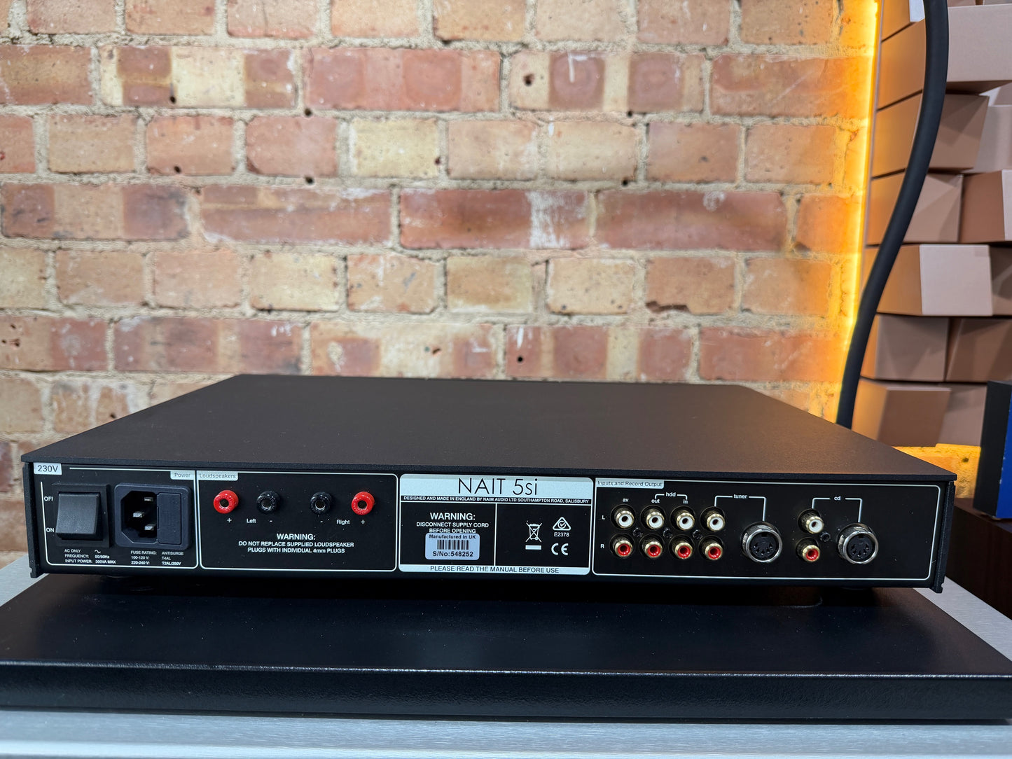 Clearance Sale Naim Audio NAIT5 SI | Integrated Amplifier | Ex-Demonstration