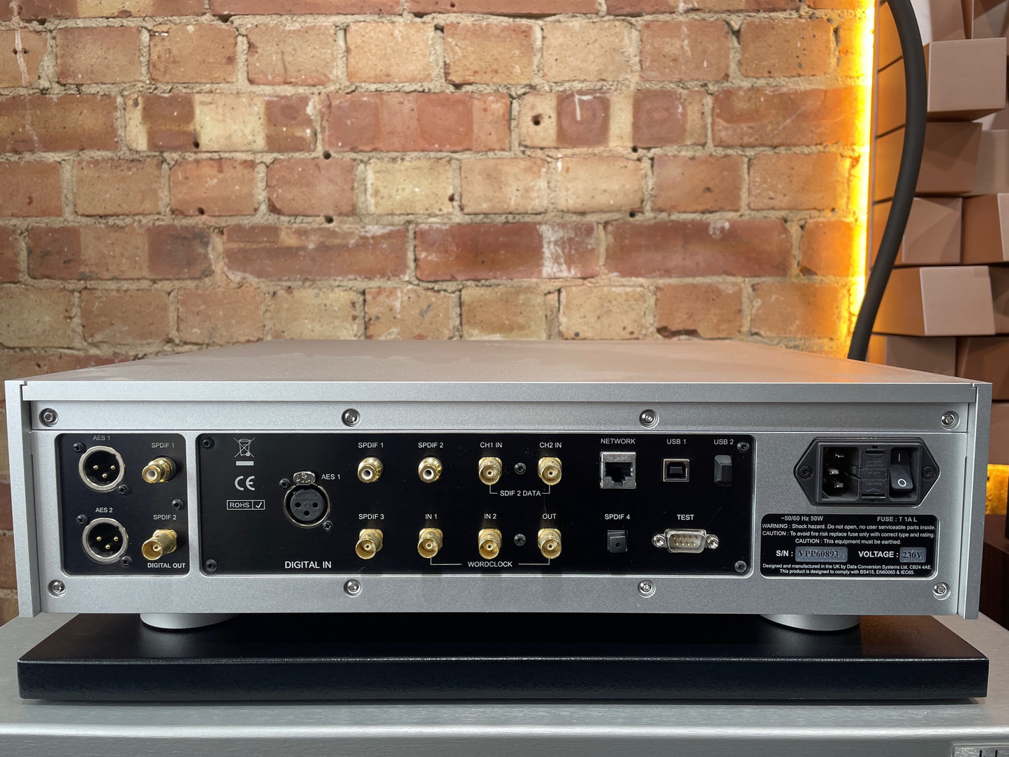 CLEARANCE SALE: dCS Vivaldi Upsampler – Silver | Ex-Demonstration