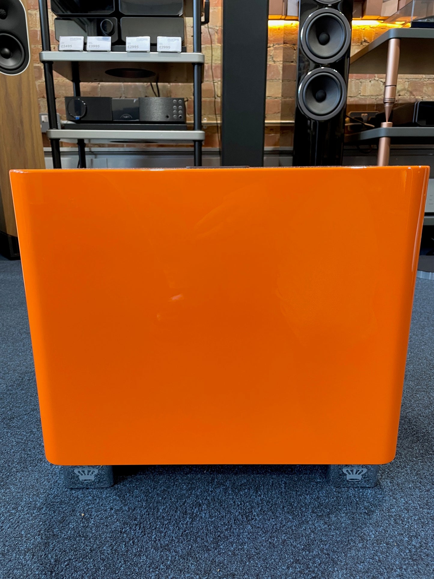 REL T9x SE Subwoofer - Clearance Sale (Orange)