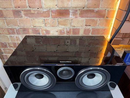 CLEARANCE SALE: Bowers & Wilkins HTM72 S3 Centre Channel Speaker – Black | Ex-Demonstration