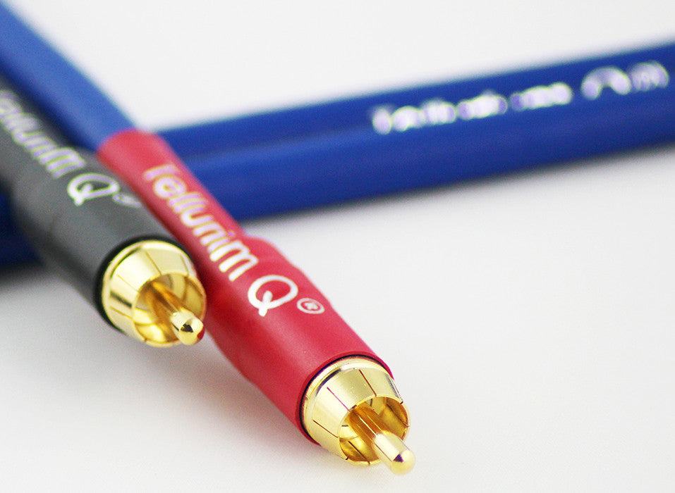 TELLURIUM BLUE RCA INTERCONNECTS - Martins Hi-Fi