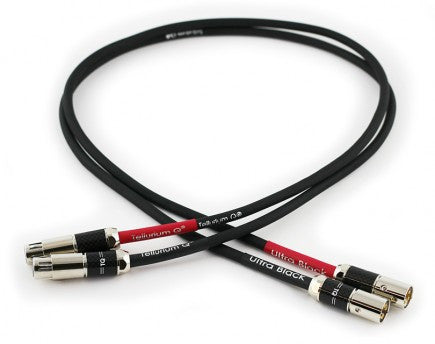 TELLURIUM Q ULTRA BLACK XLR INTERCONNECTS - Martins Hi-Fi