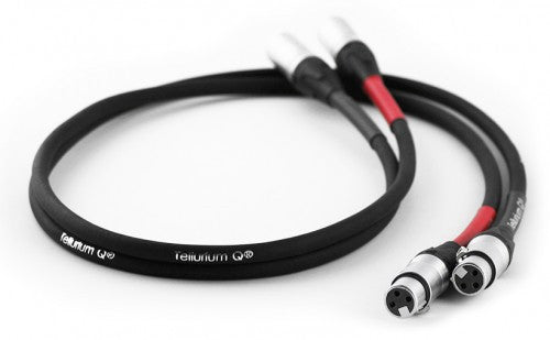 TELLURIUM Q BLACK XLR INTERCONNECTS - Martins Hi-Fi